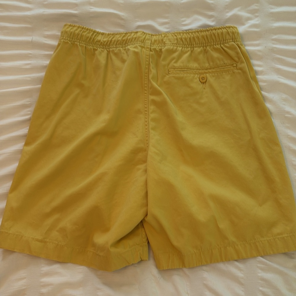 L.L. Bean Men's Classic Khaki Drawstring Shorts - size medium (32” - 34” waist) - Picture 2 of 8